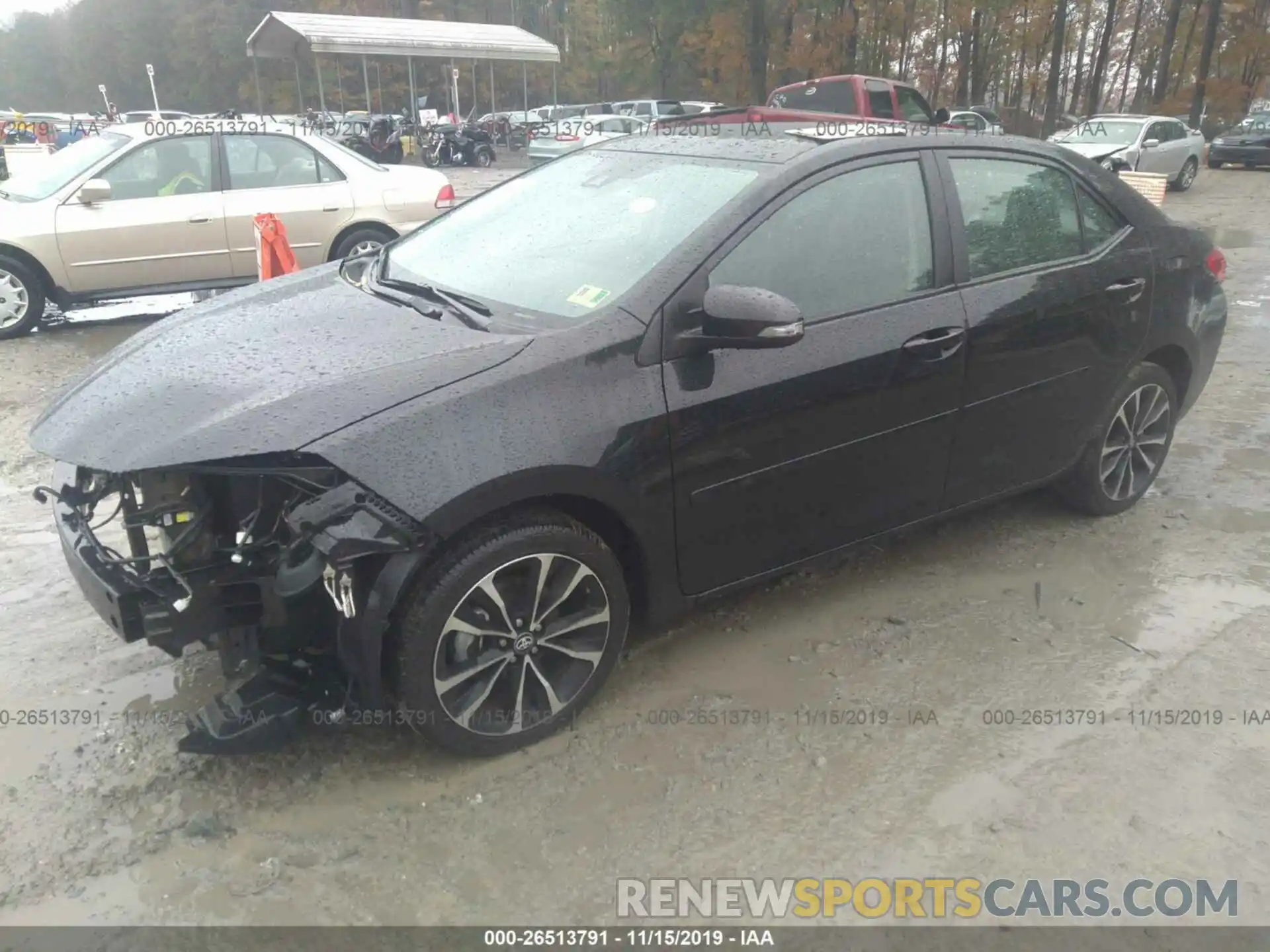 2 Photograph of a damaged car 2T1BURHE7KC200285 TOYOTA COROLLA 2019