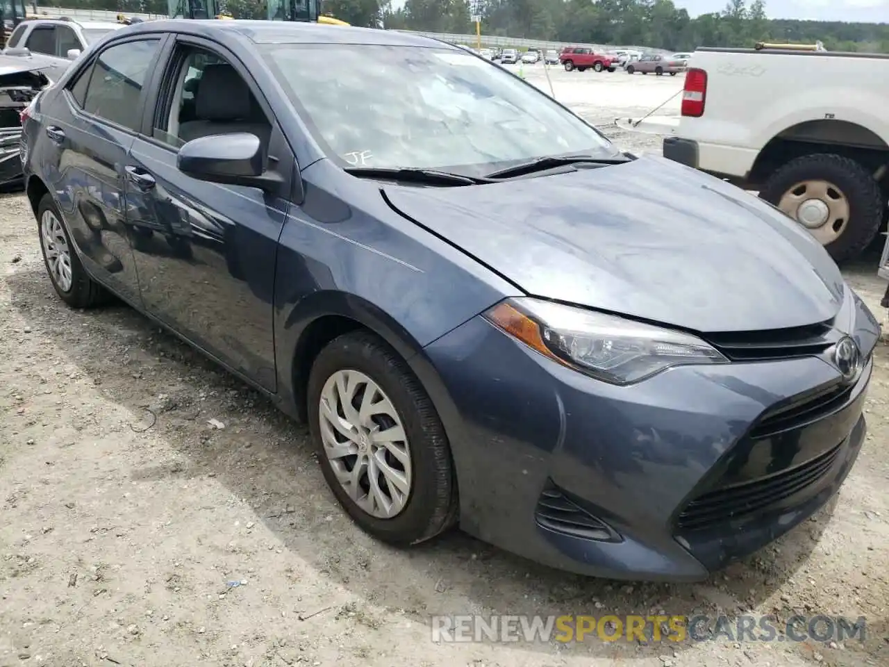 1 Photograph of a damaged car 2T1BURHE7KC200514 TOYOTA COROLLA 2019