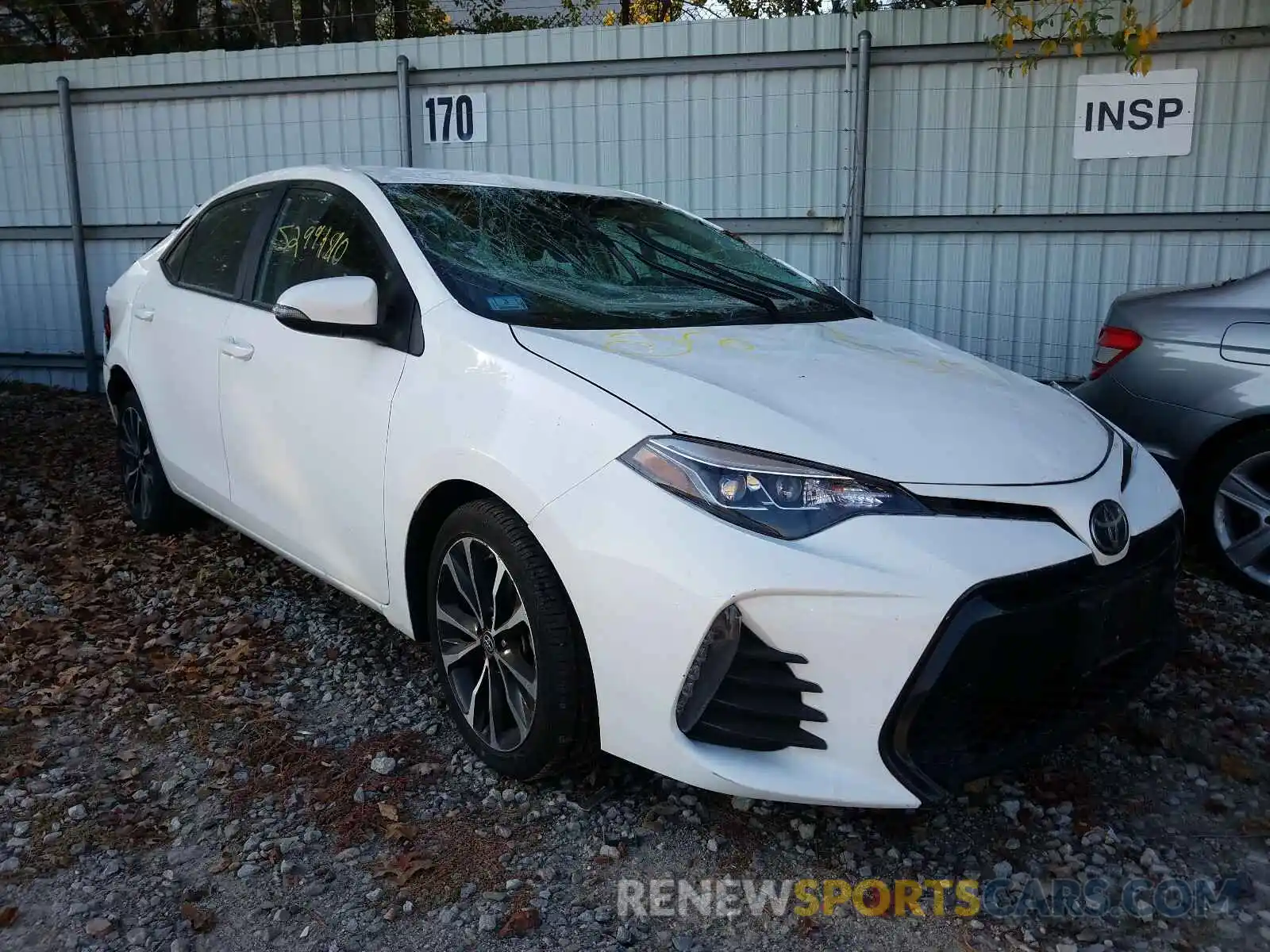 1 Photograph of a damaged car 2T1BURHE7KC203123 TOYOTA COROLLA 2019