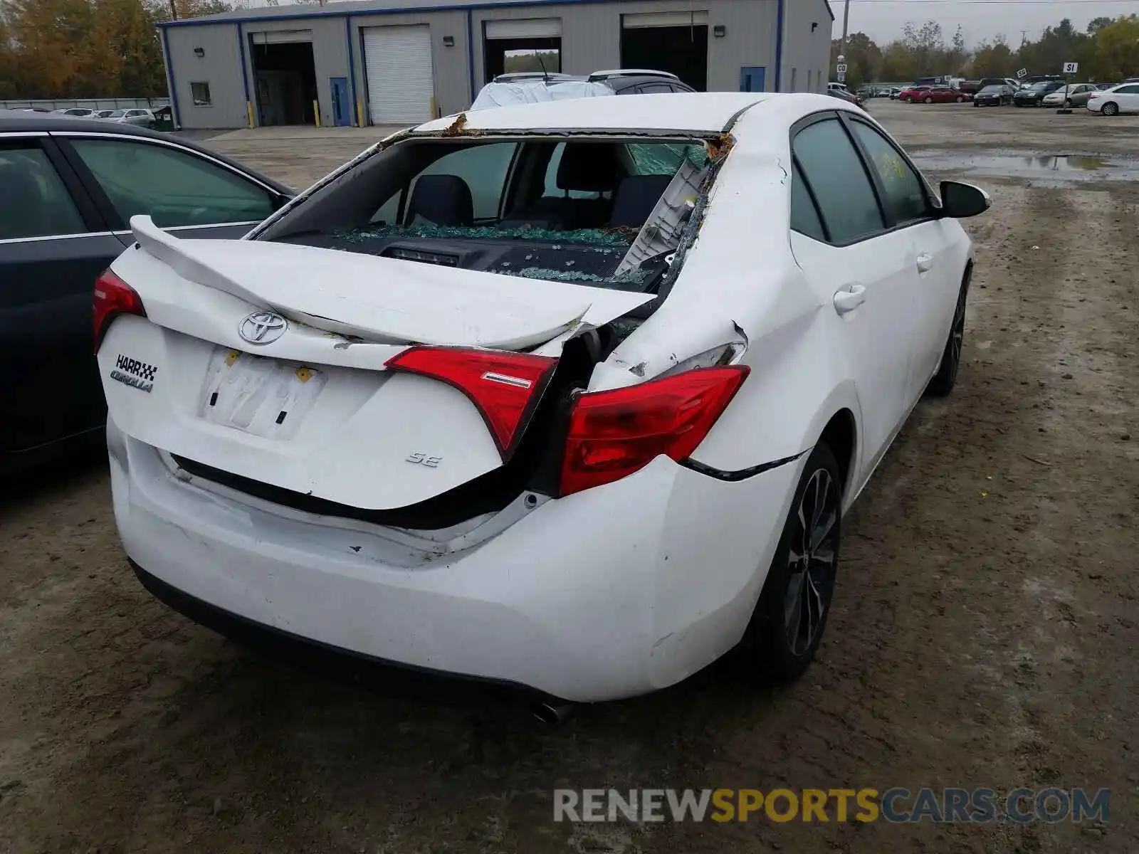 4 Photograph of a damaged car 2T1BURHE7KC203123 TOYOTA COROLLA 2019