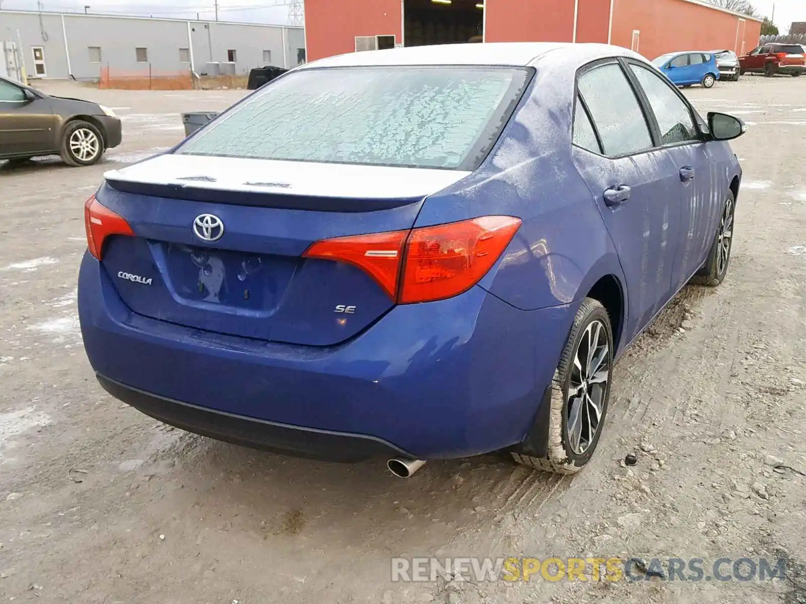 4 Photograph of a damaged car 2T1BURHE7KC204126 TOYOTA COROLLA 2019