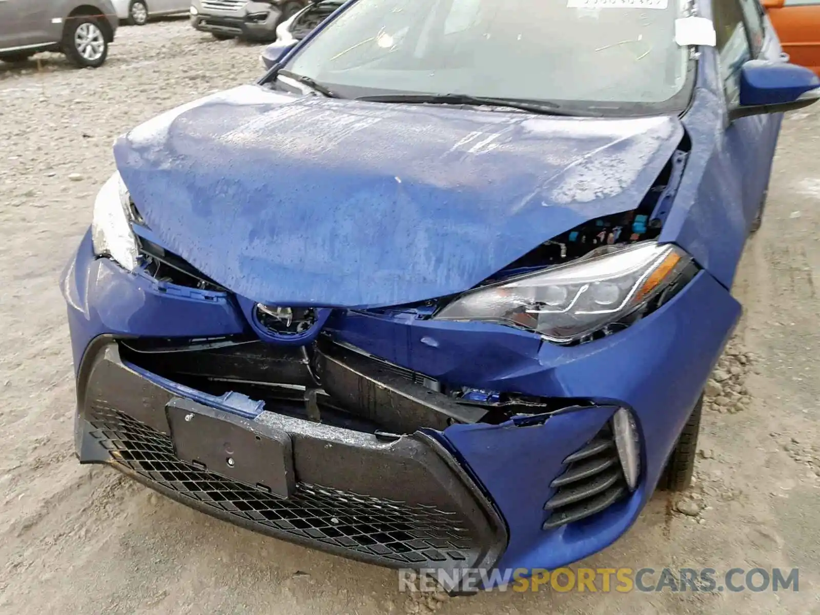 9 Photograph of a damaged car 2T1BURHE7KC204126 TOYOTA COROLLA 2019