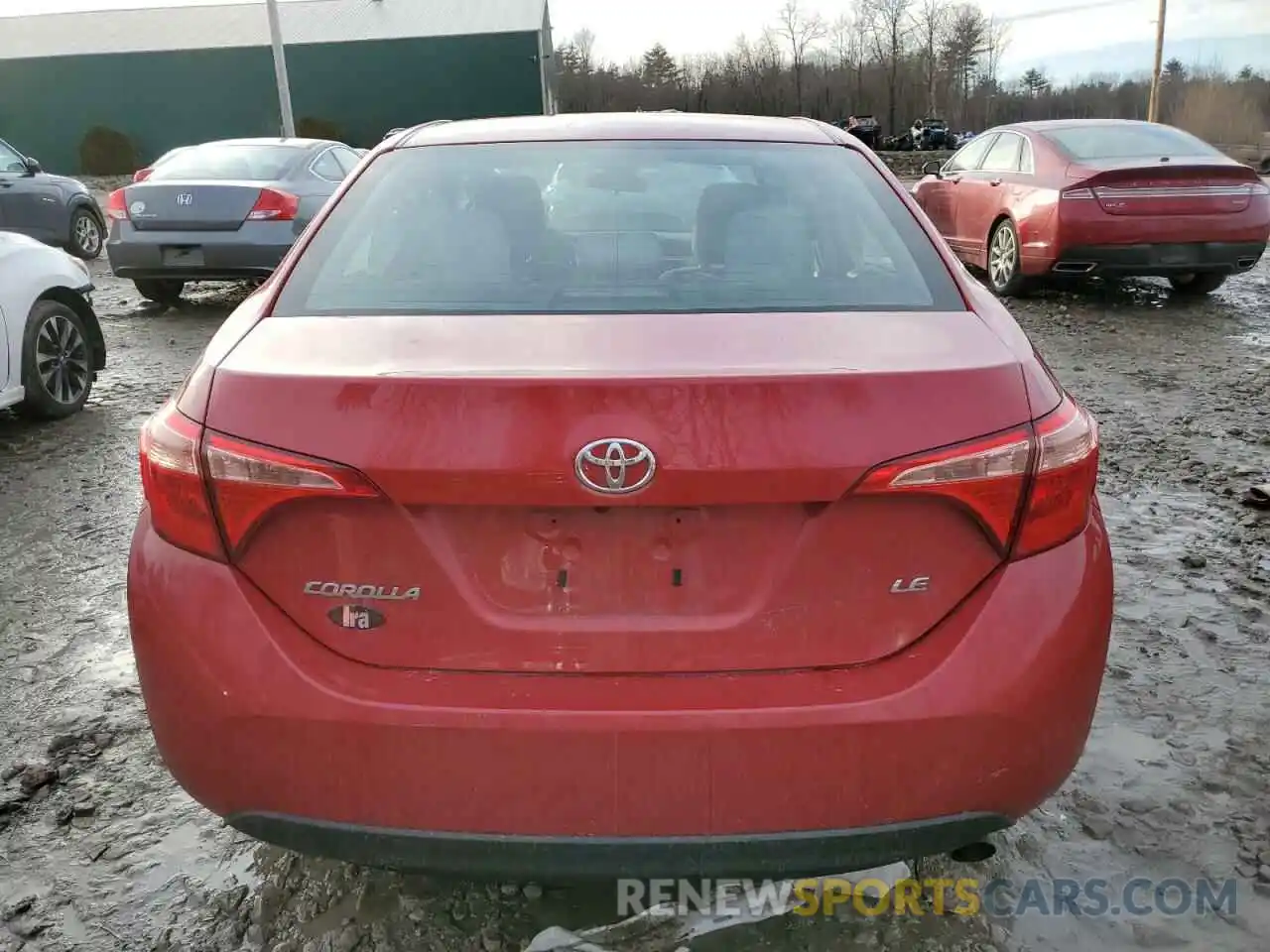 6 Photograph of a damaged car 2T1BURHE7KC204529 TOYOTA COROLLA 2019