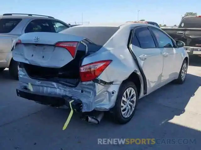 4 Photograph of a damaged car 2T1BURHE7KC205938 TOYOTA COROLLA 2019