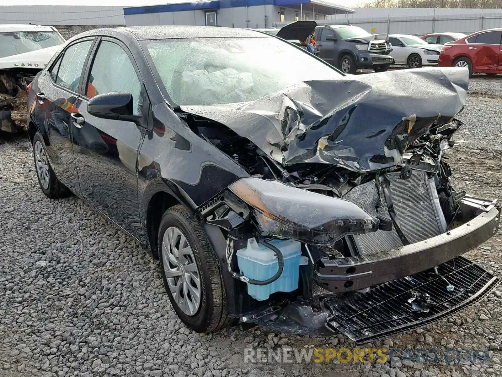 1 Photograph of a damaged car 2T1BURHE7KC206538 TOYOTA COROLLA 2019