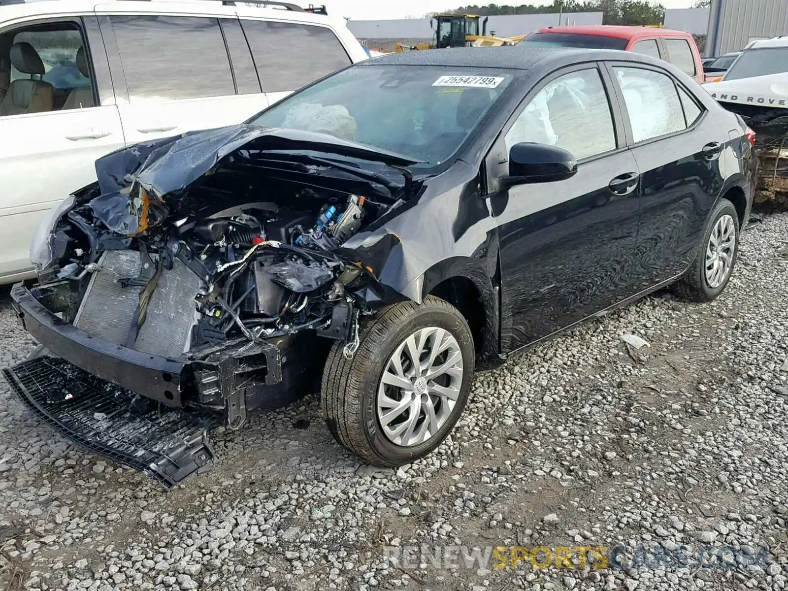 2 Photograph of a damaged car 2T1BURHE7KC206538 TOYOTA COROLLA 2019