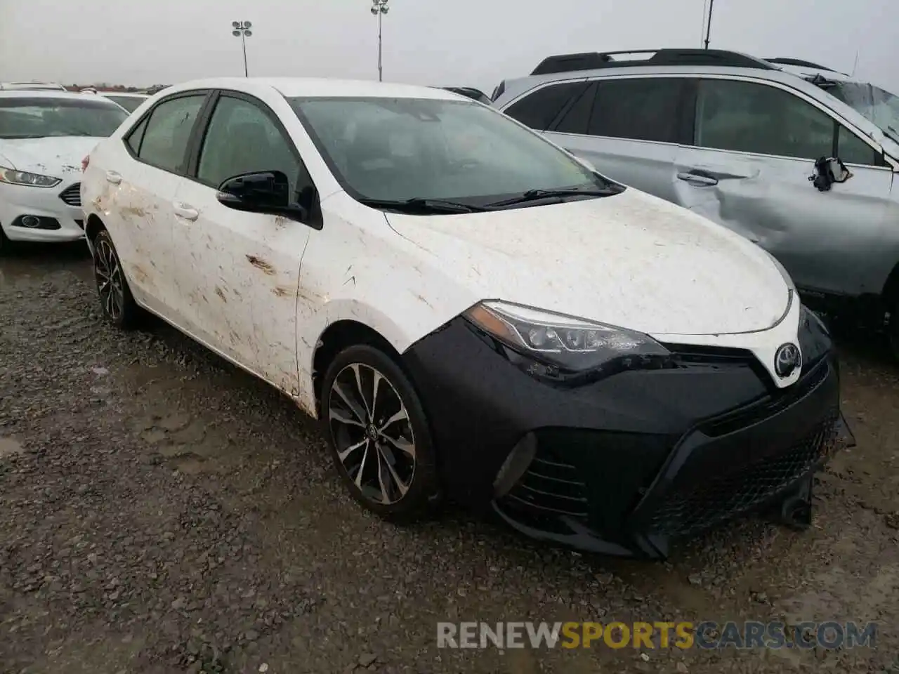 1 Photograph of a damaged car 2T1BURHE7KC207737 TOYOTA COROLLA 2019