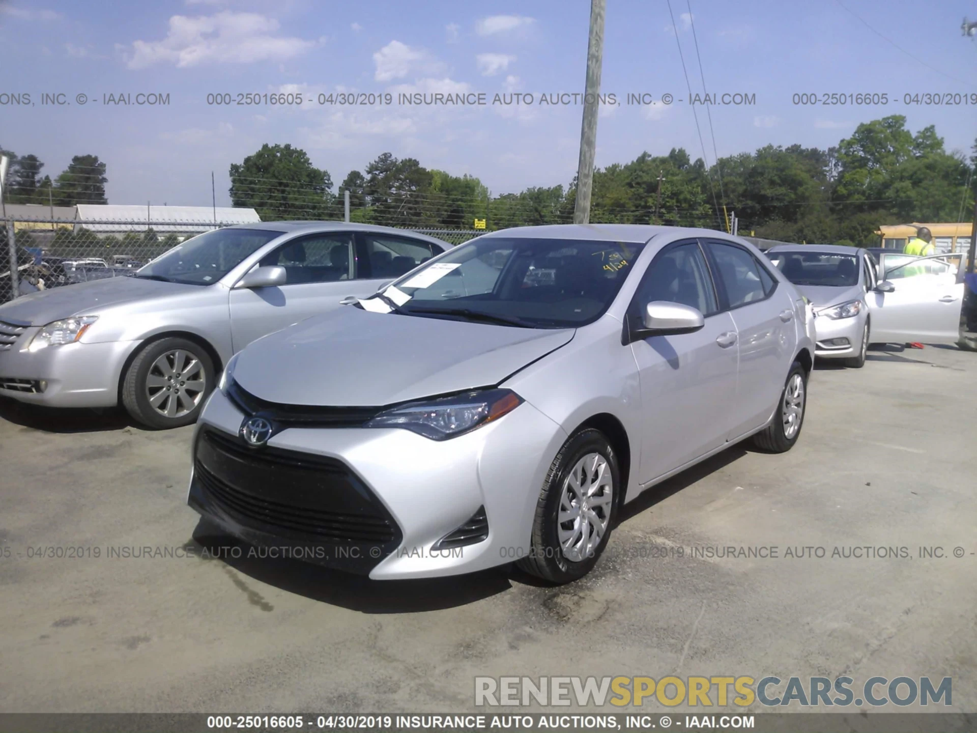 2 Photograph of a damaged car 2T1BURHE7KC209858 TOYOTA COROLLA 2019