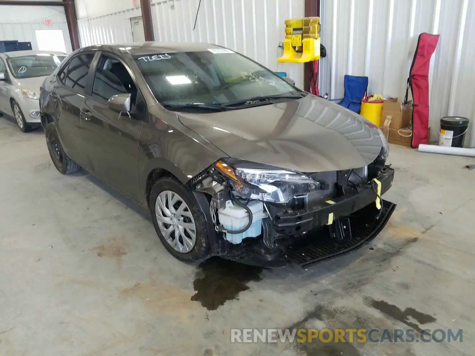 1 Photograph of a damaged car 2T1BURHE7KC209987 TOYOTA COROLLA 2019