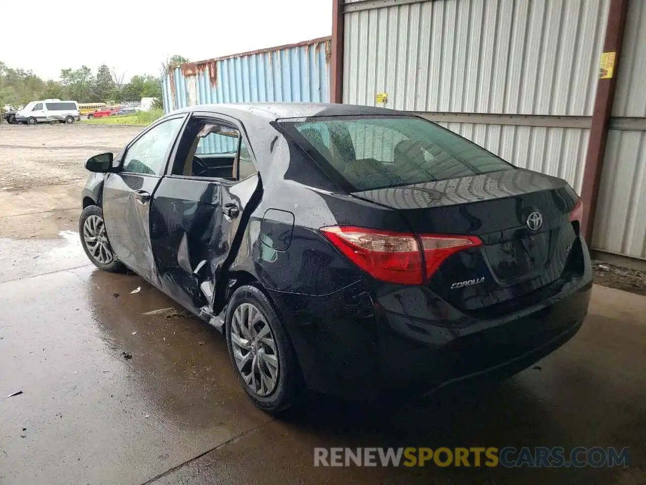 3 Photograph of a damaged car 2T1BURHE7KC210427 TOYOTA COROLLA 2019