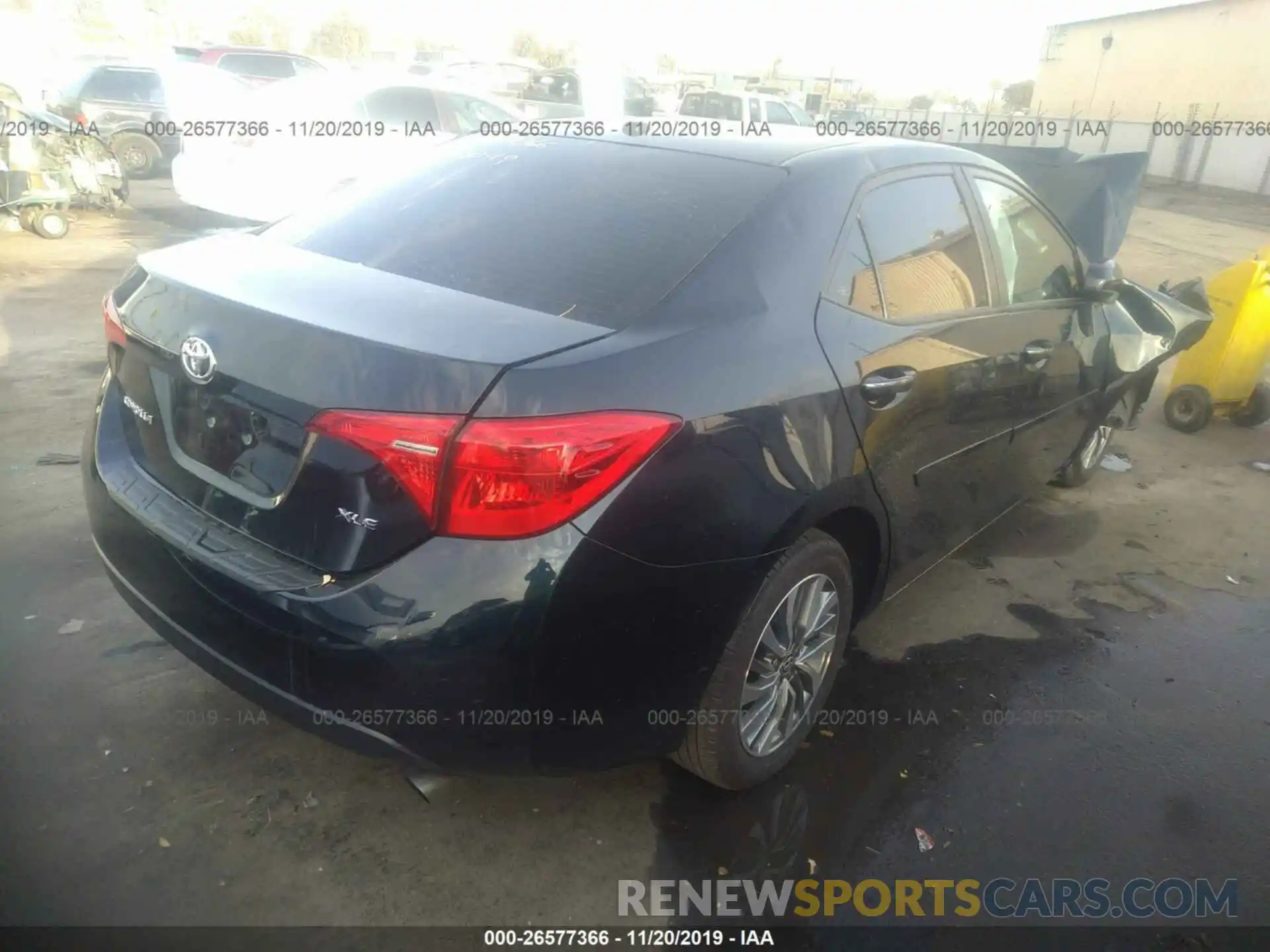 4 Photograph of a damaged car 2T1BURHE7KC210654 TOYOTA COROLLA 2019