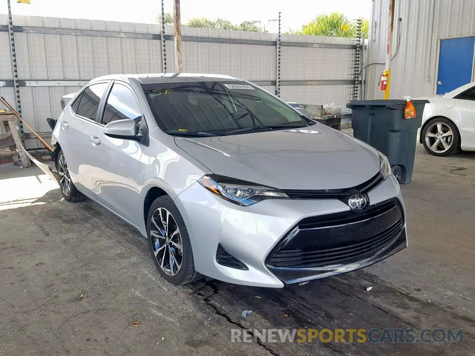 1 Photograph of a damaged car 2T1BURHE7KC210797 TOYOTA COROLLA 2019