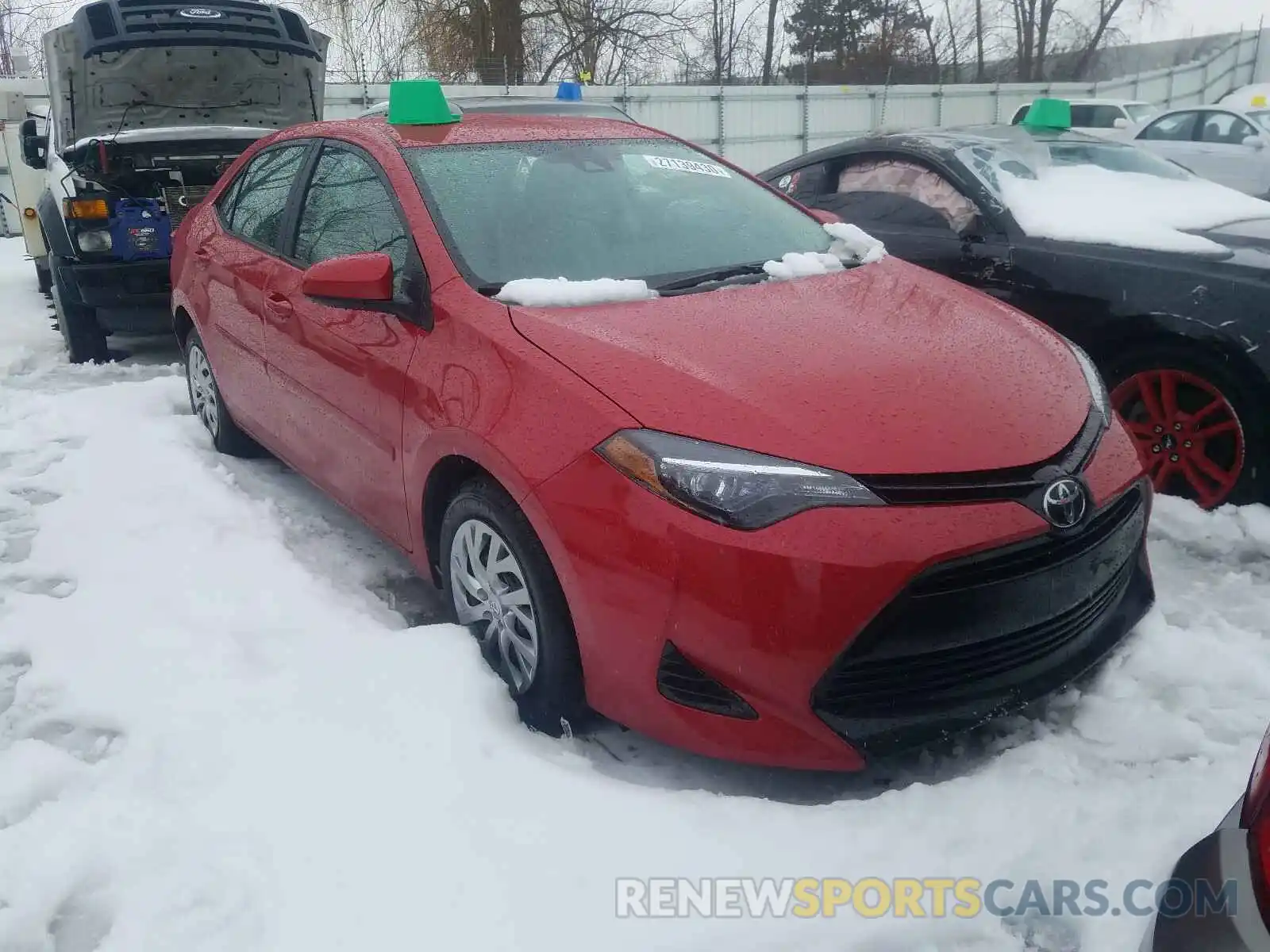 1 Photograph of a damaged car 2T1BURHE7KC210962 TOYOTA COROLLA 2019