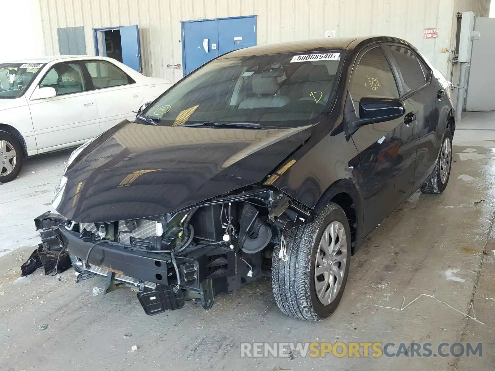 2 Photograph of a damaged car 2T1BURHE7KC211402 TOYOTA COROLLA 2019