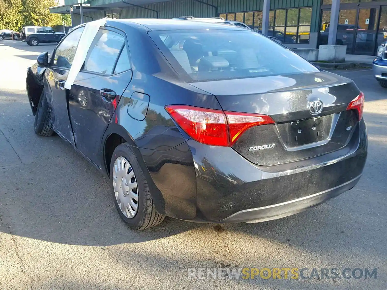 3 Photograph of a damaged car 2T1BURHE7KC211691 TOYOTA COROLLA 2019