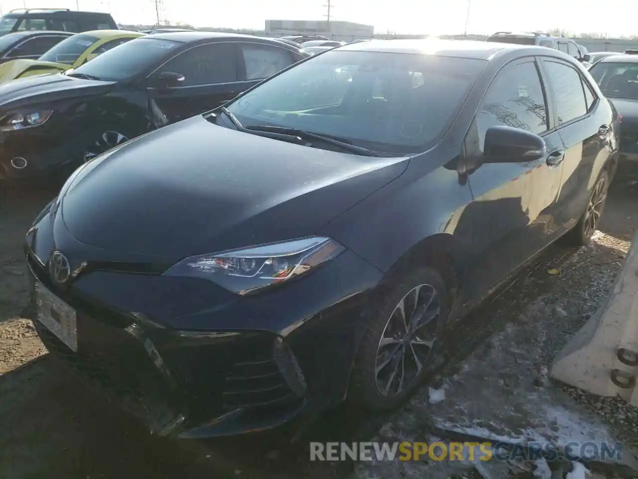 2 Photograph of a damaged car 2T1BURHE7KC212081 TOYOTA COROLLA 2019