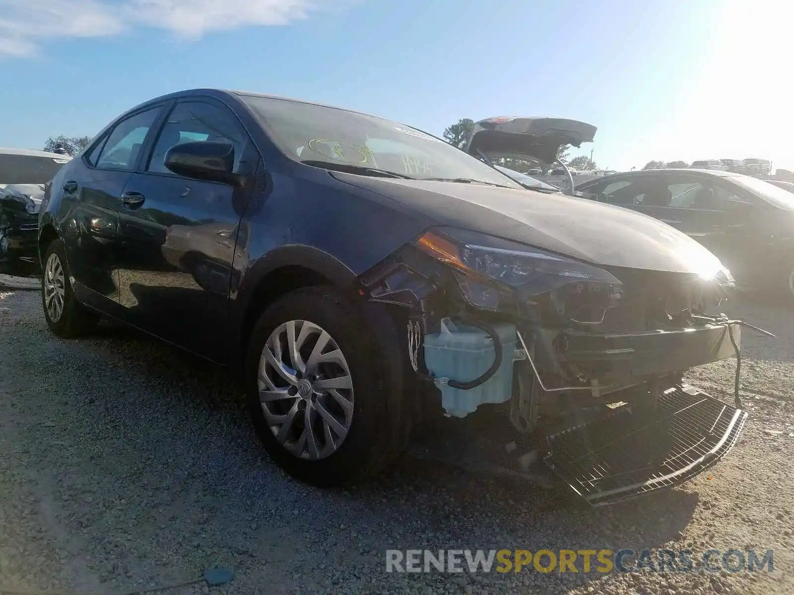 1 Photograph of a damaged car 2T1BURHE7KC213084 TOYOTA COROLLA 2019