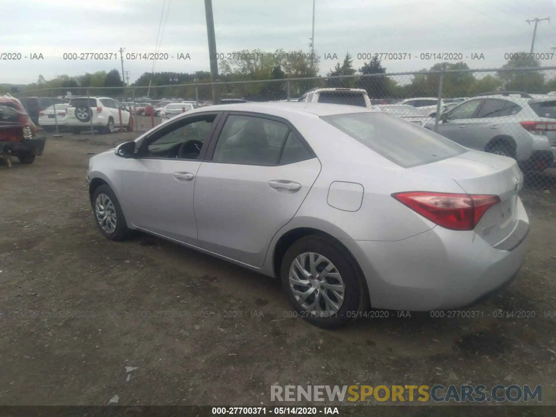 3 Photograph of a damaged car 2T1BURHE7KC214770 TOYOTA COROLLA 2019