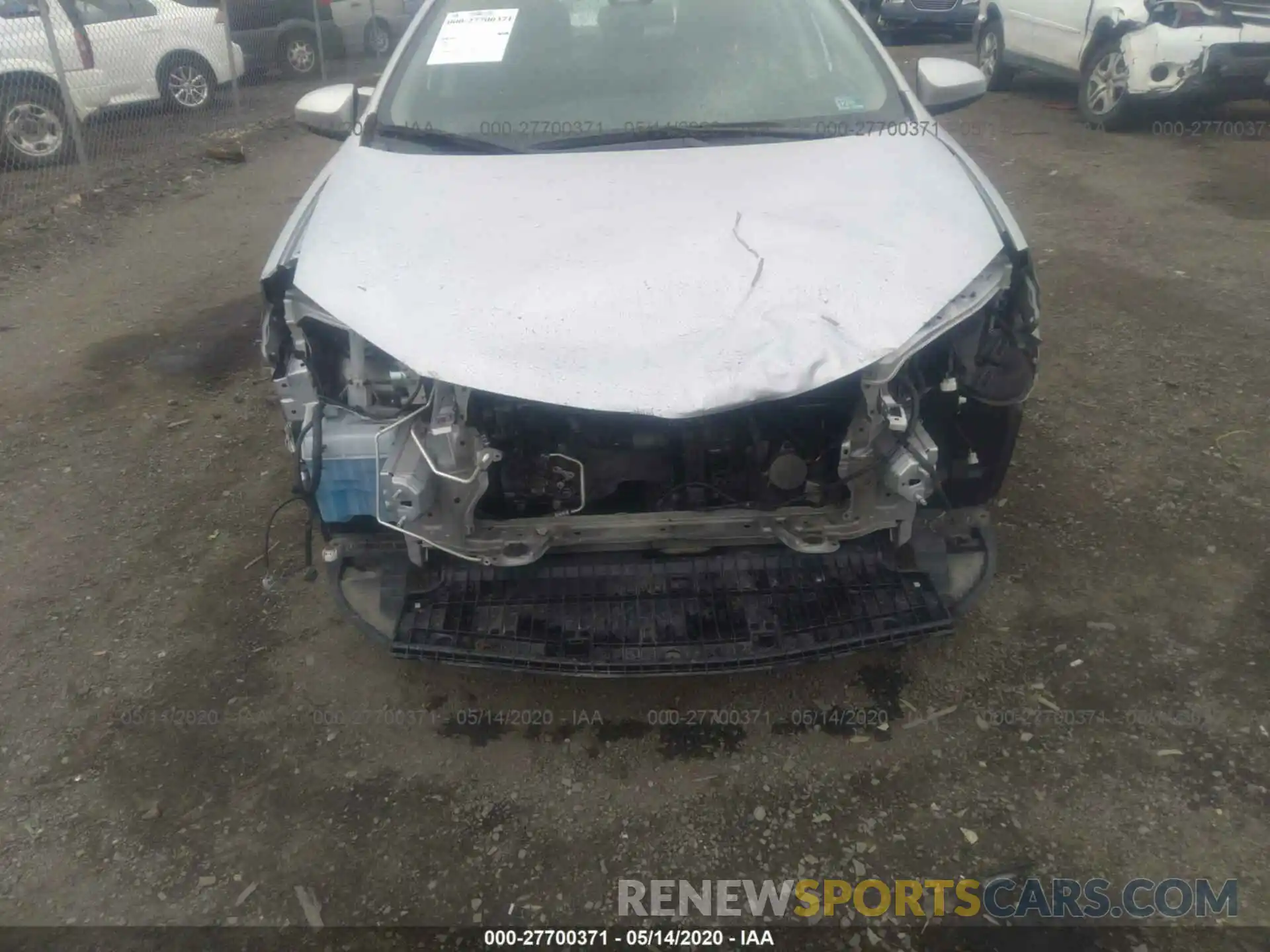 6 Photograph of a damaged car 2T1BURHE7KC214770 TOYOTA COROLLA 2019