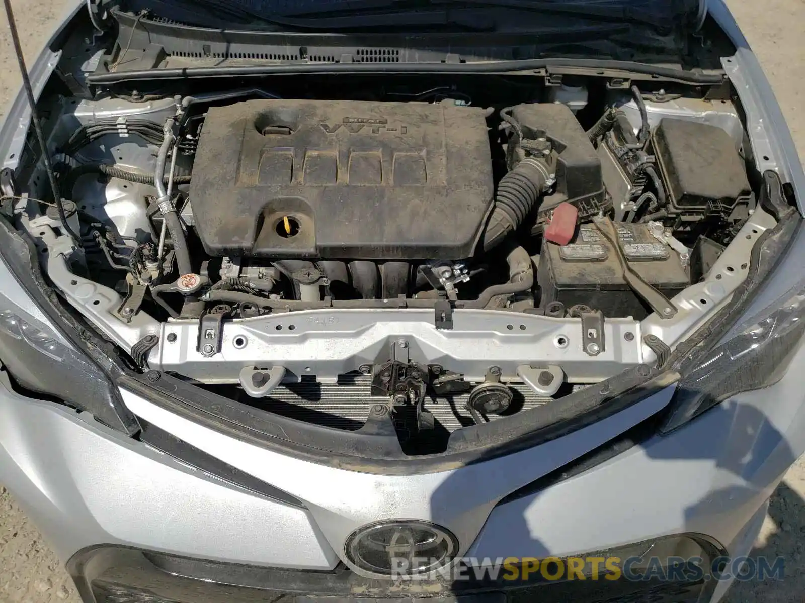 7 Photograph of a damaged car 2T1BURHE7KC215966 TOYOTA COROLLA 2019