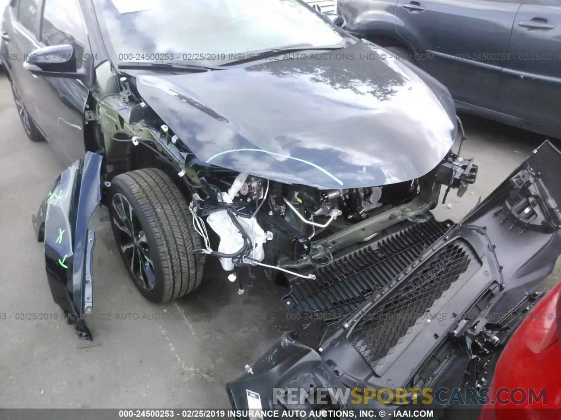 6 Photograph of a damaged car 2T1BURHE7KC216244 TOYOTA COROLLA 2019