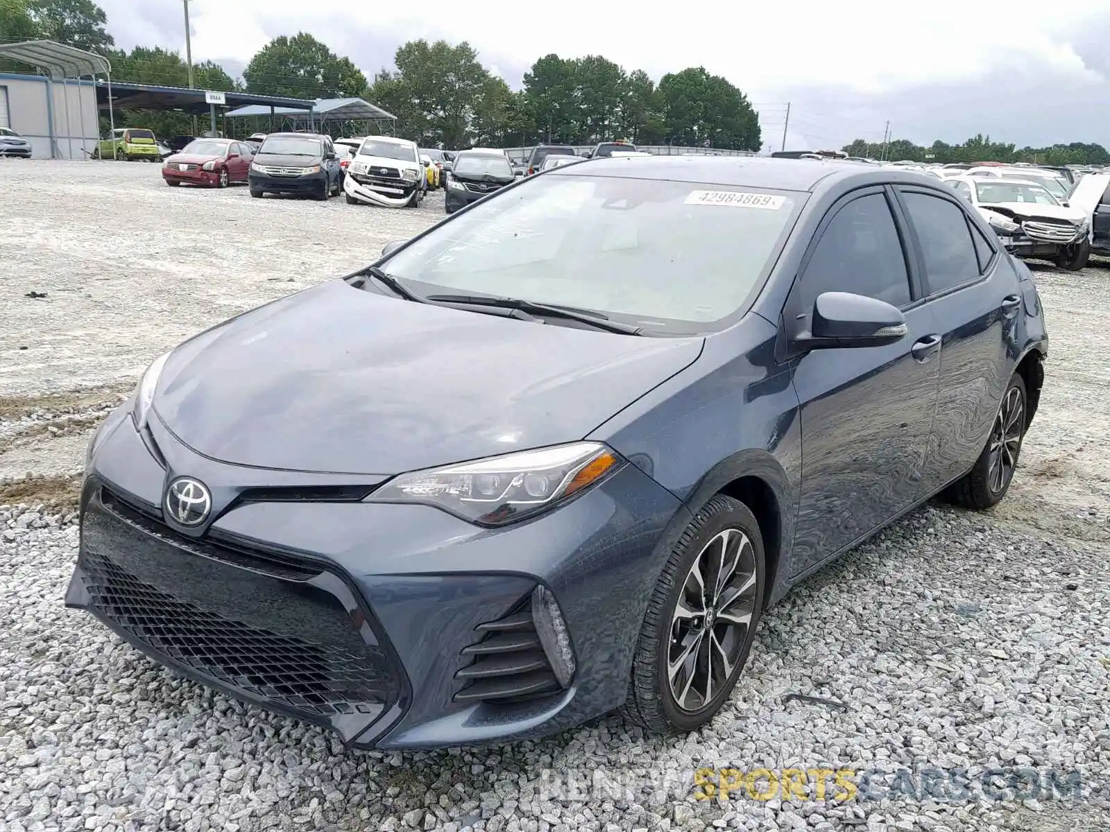 2 Photograph of a damaged car 2T1BURHE7KC216955 TOYOTA COROLLA 2019