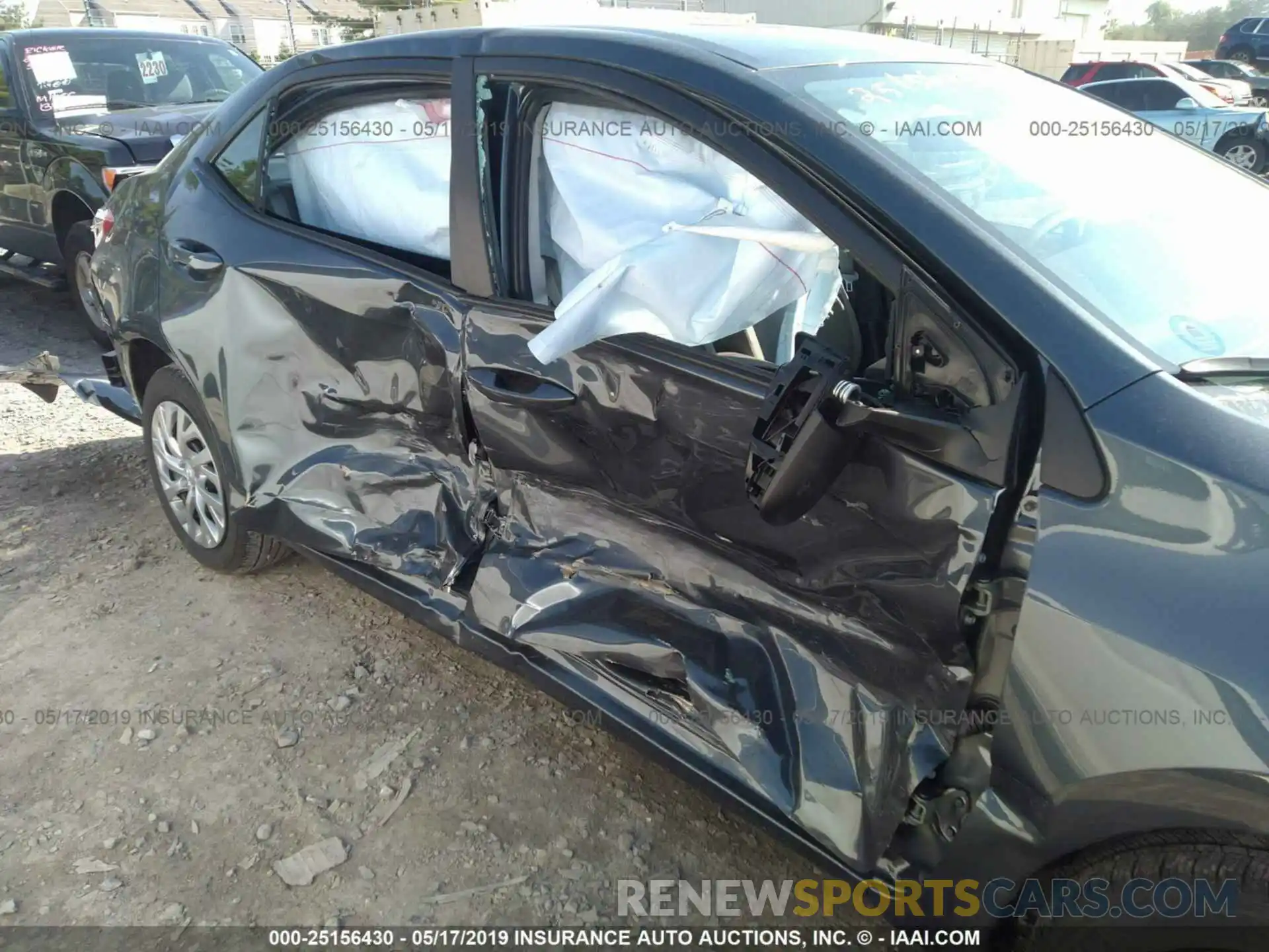 6 Photograph of a damaged car 2T1BURHE7KC216986 TOYOTA COROLLA 2019