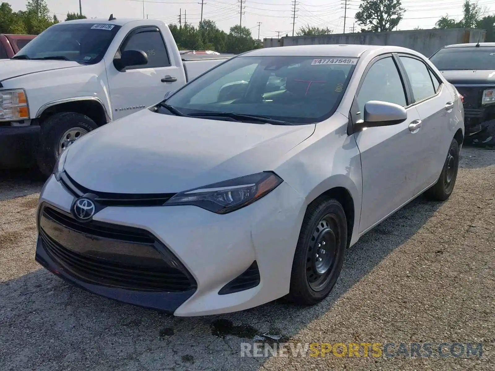 2 Photograph of a damaged car 2T1BURHE7KC217409 TOYOTA COROLLA 2019