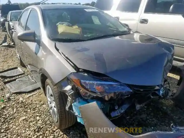 1 Photograph of a damaged car 2T1BURHE7KC217877 TOYOTA COROLLA 2019