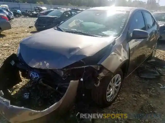 2 Photograph of a damaged car 2T1BURHE7KC217877 TOYOTA COROLLA 2019