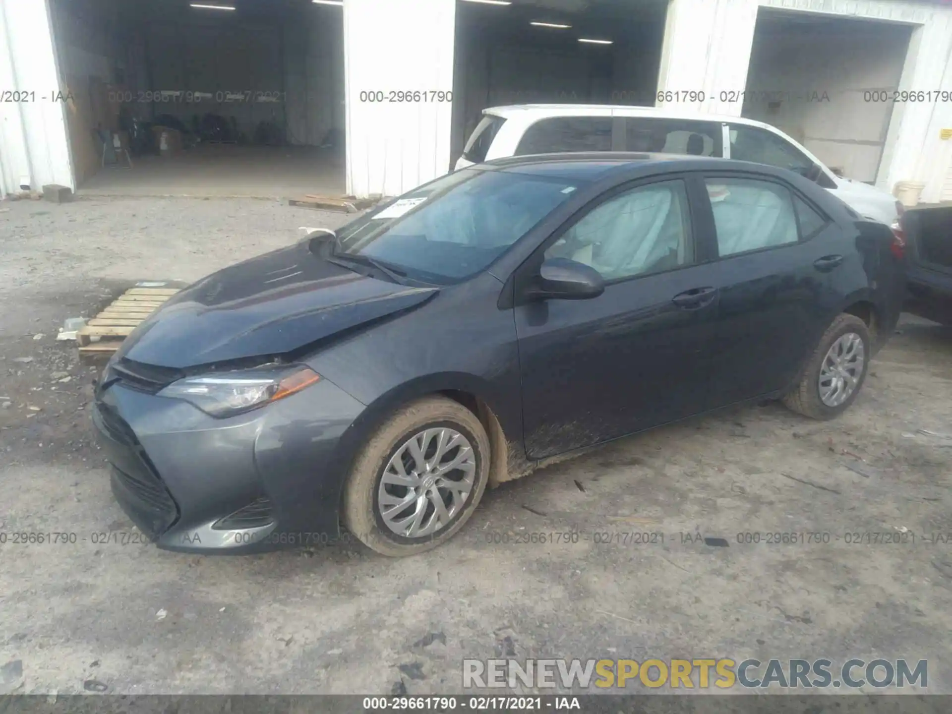 2 Photograph of a damaged car 2T1BURHE7KC220603 TOYOTA COROLLA 2019