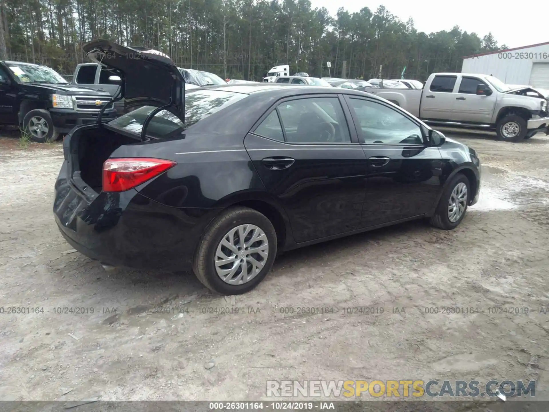 4 Photograph of a damaged car 2T1BURHE7KC221475 TOYOTA COROLLA 2019