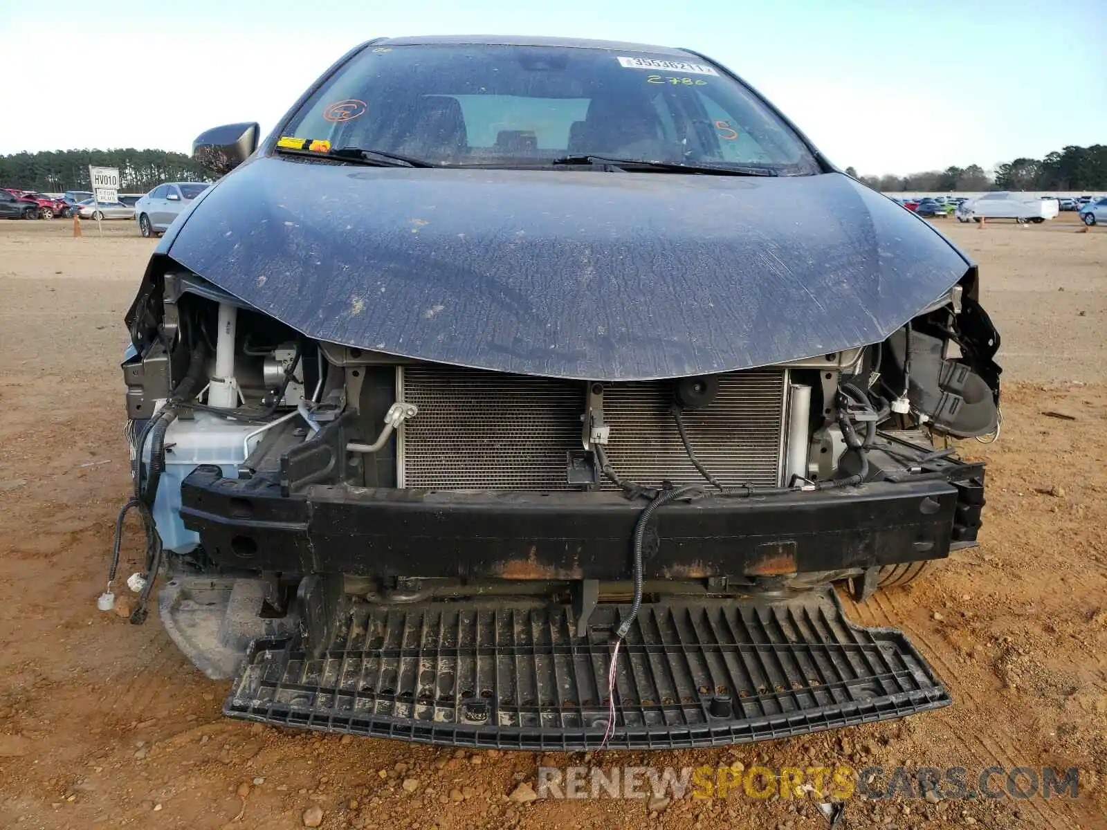 9 Photograph of a damaged car 2T1BURHE7KC222786 TOYOTA COROLLA 2019