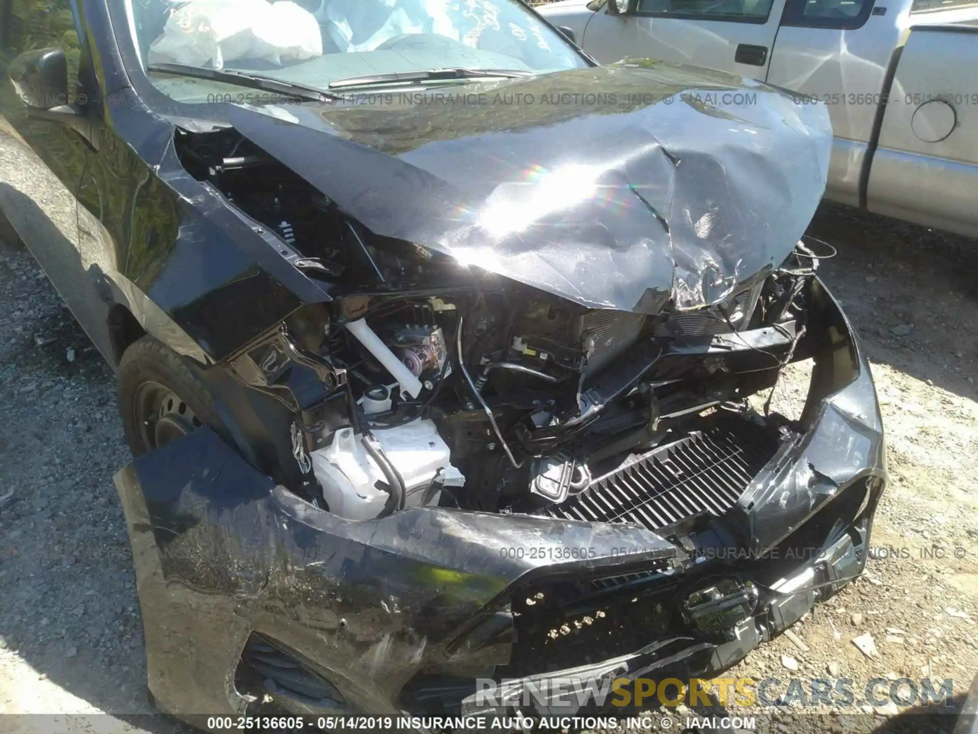 6 Photograph of a damaged car 2T1BURHE7KC222982 TOYOTA COROLLA 2019