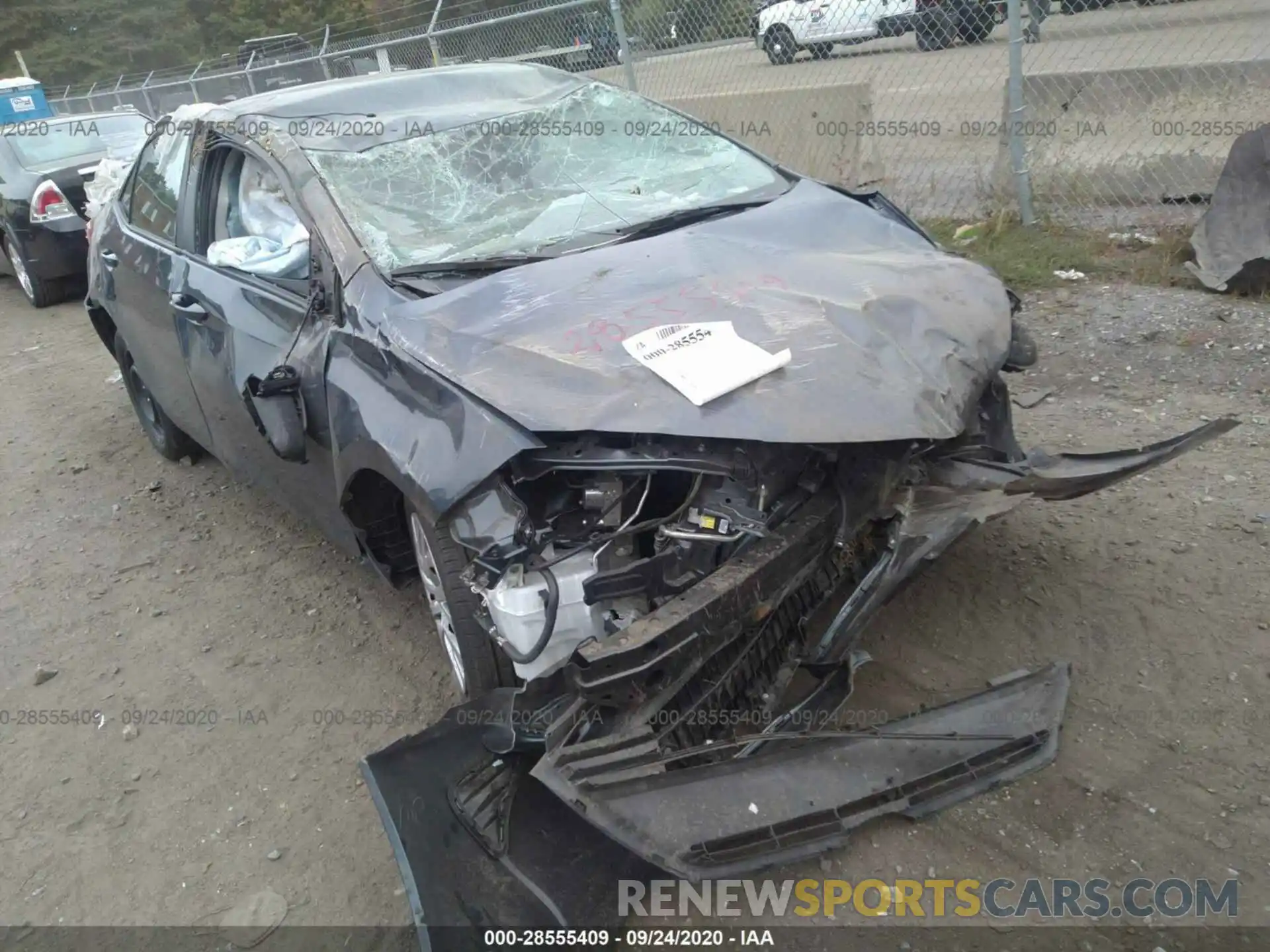 6 Photograph of a damaged car 2T1BURHE7KC223307 TOYOTA COROLLA 2019