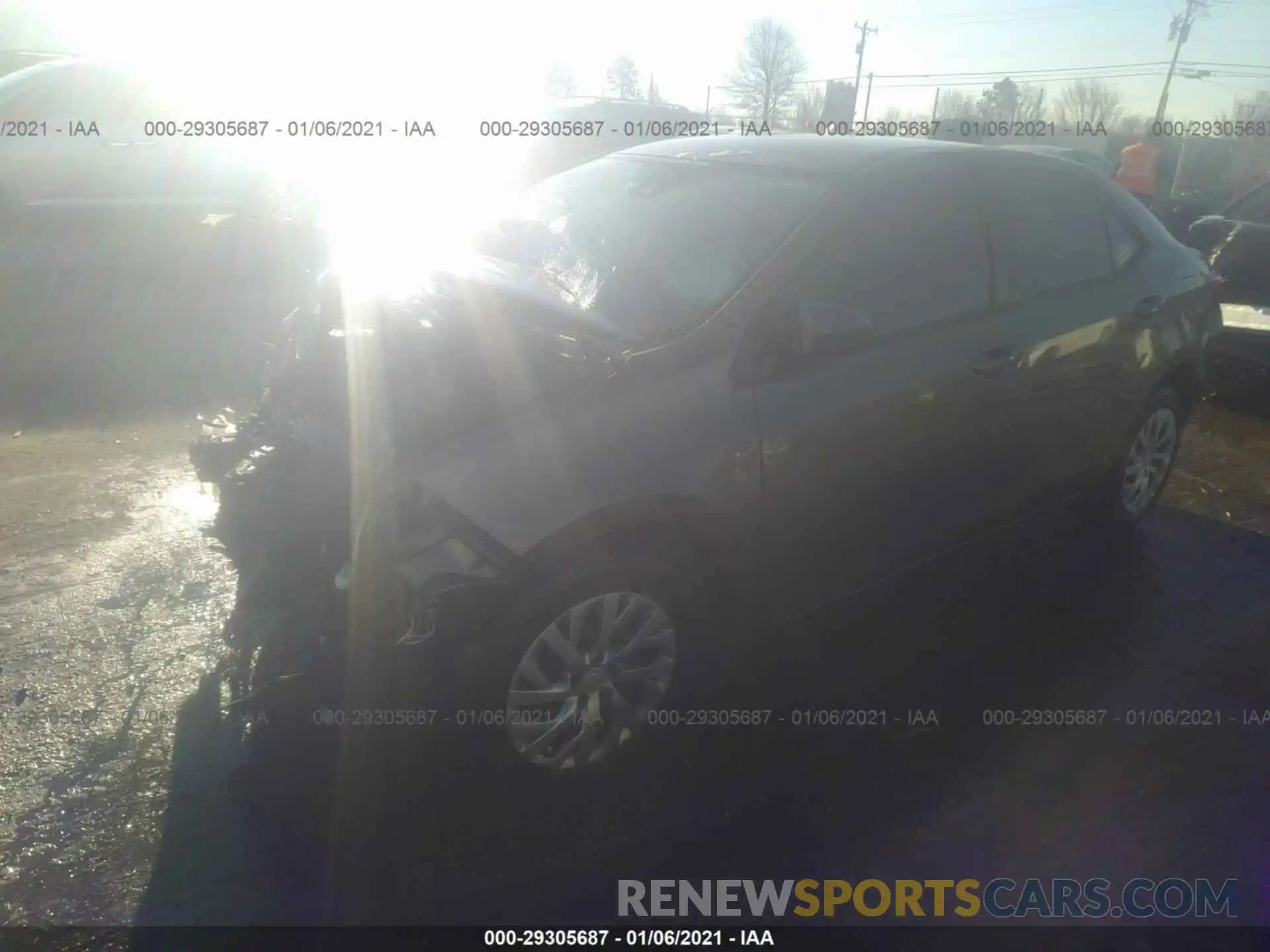 2 Photograph of a damaged car 2T1BURHE7KC223551 TOYOTA COROLLA 2019