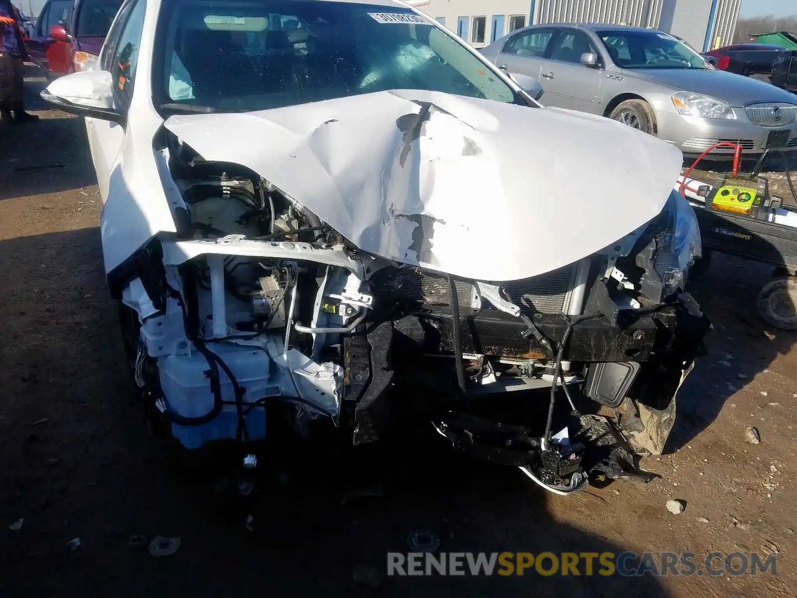 9 Photograph of a damaged car 2T1BURHE7KC223579 TOYOTA COROLLA 2019