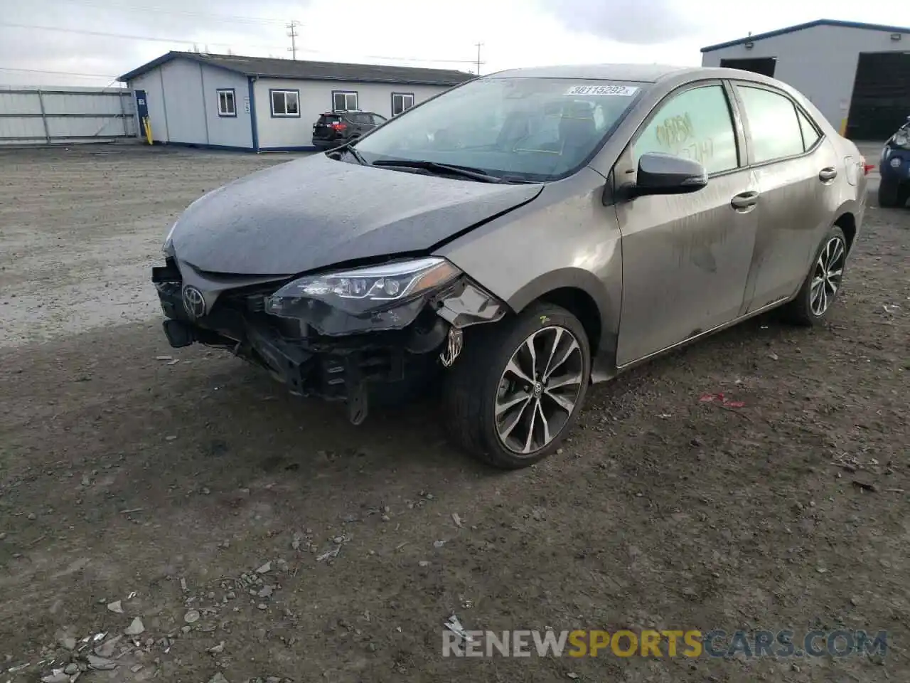 2 Photograph of a damaged car 2T1BURHE7KC224540 TOYOTA COROLLA 2019