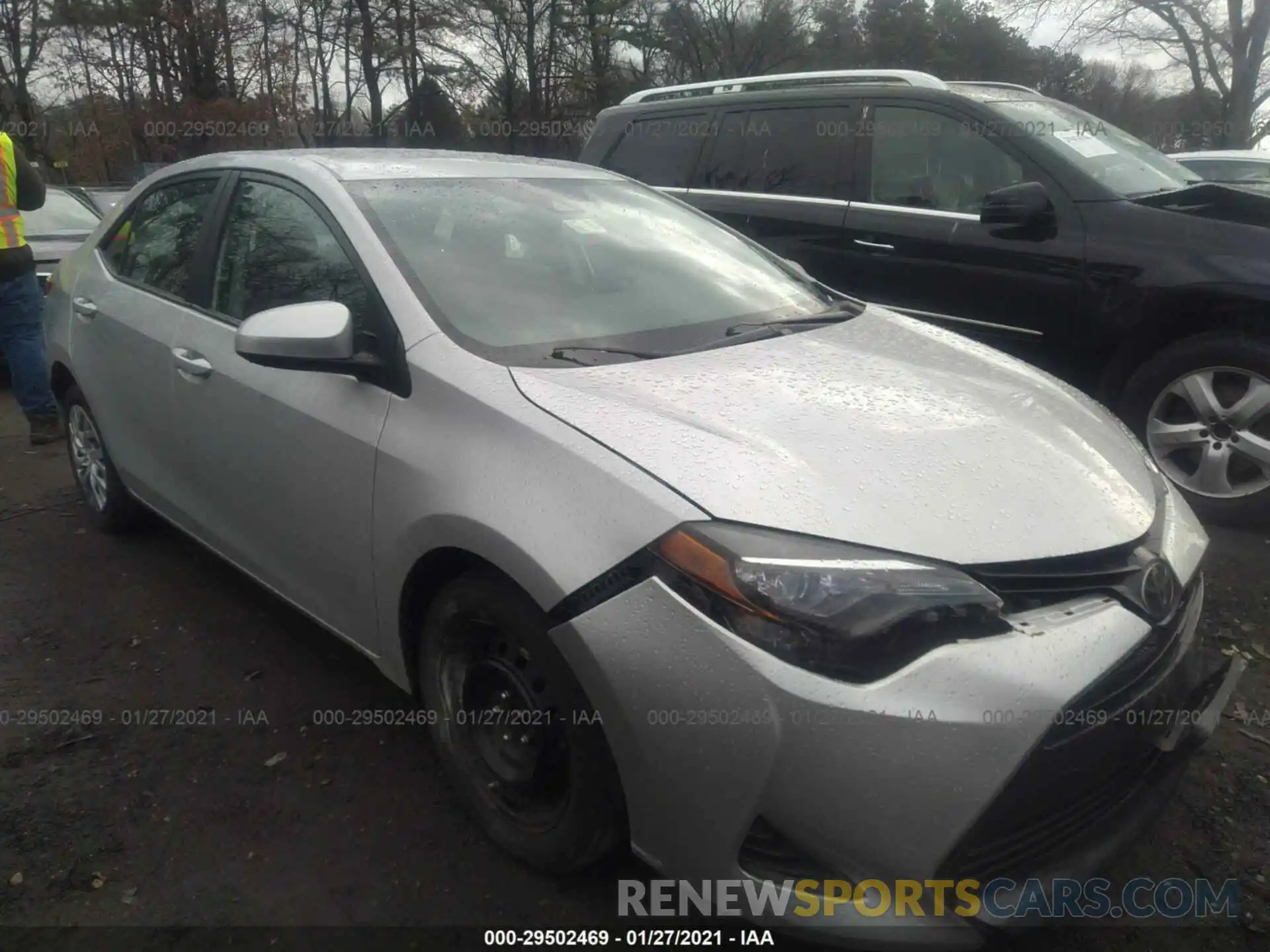 1 Photograph of a damaged car 2T1BURHE7KC224697 TOYOTA COROLLA 2019