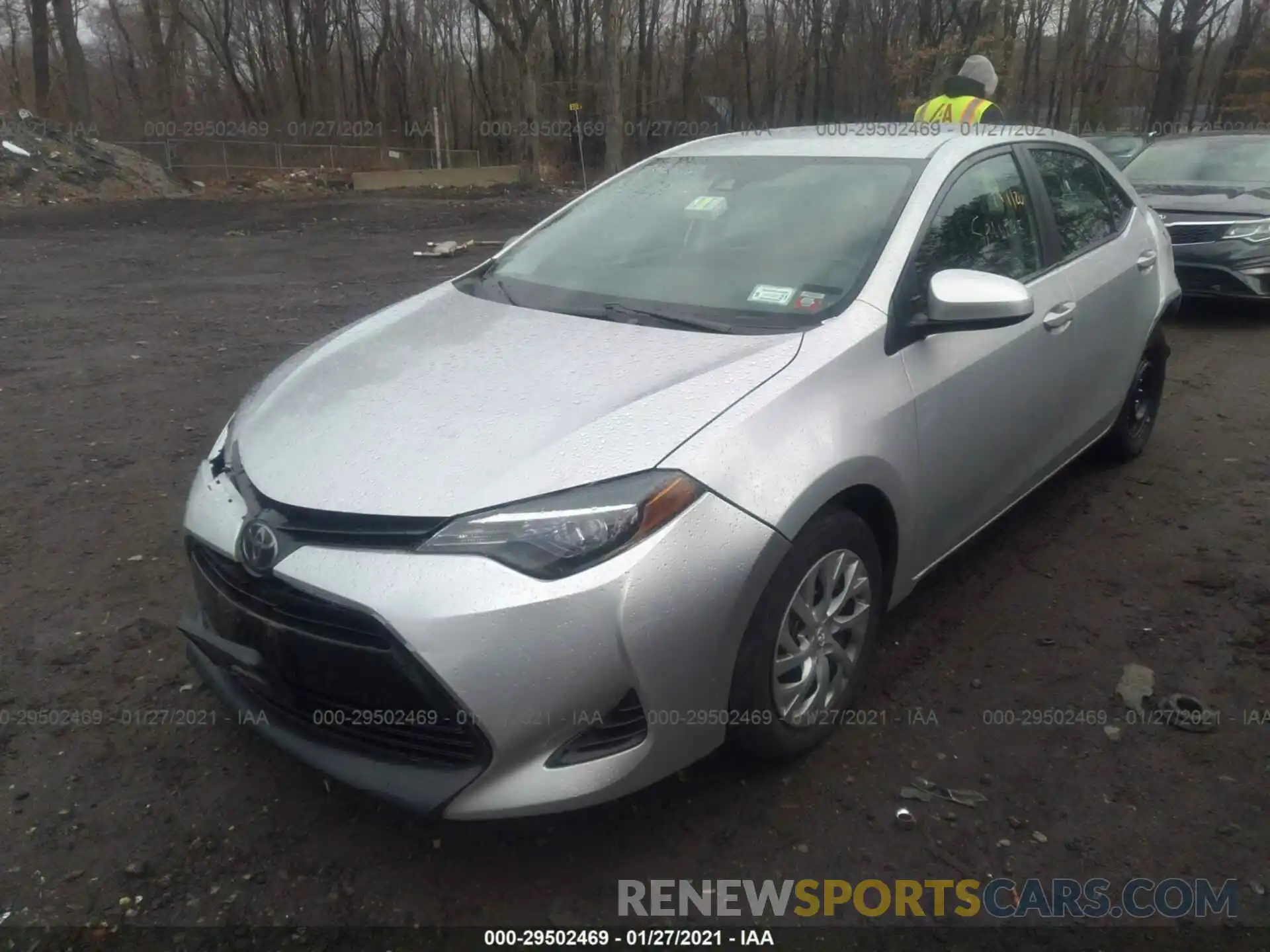 2 Photograph of a damaged car 2T1BURHE7KC224697 TOYOTA COROLLA 2019