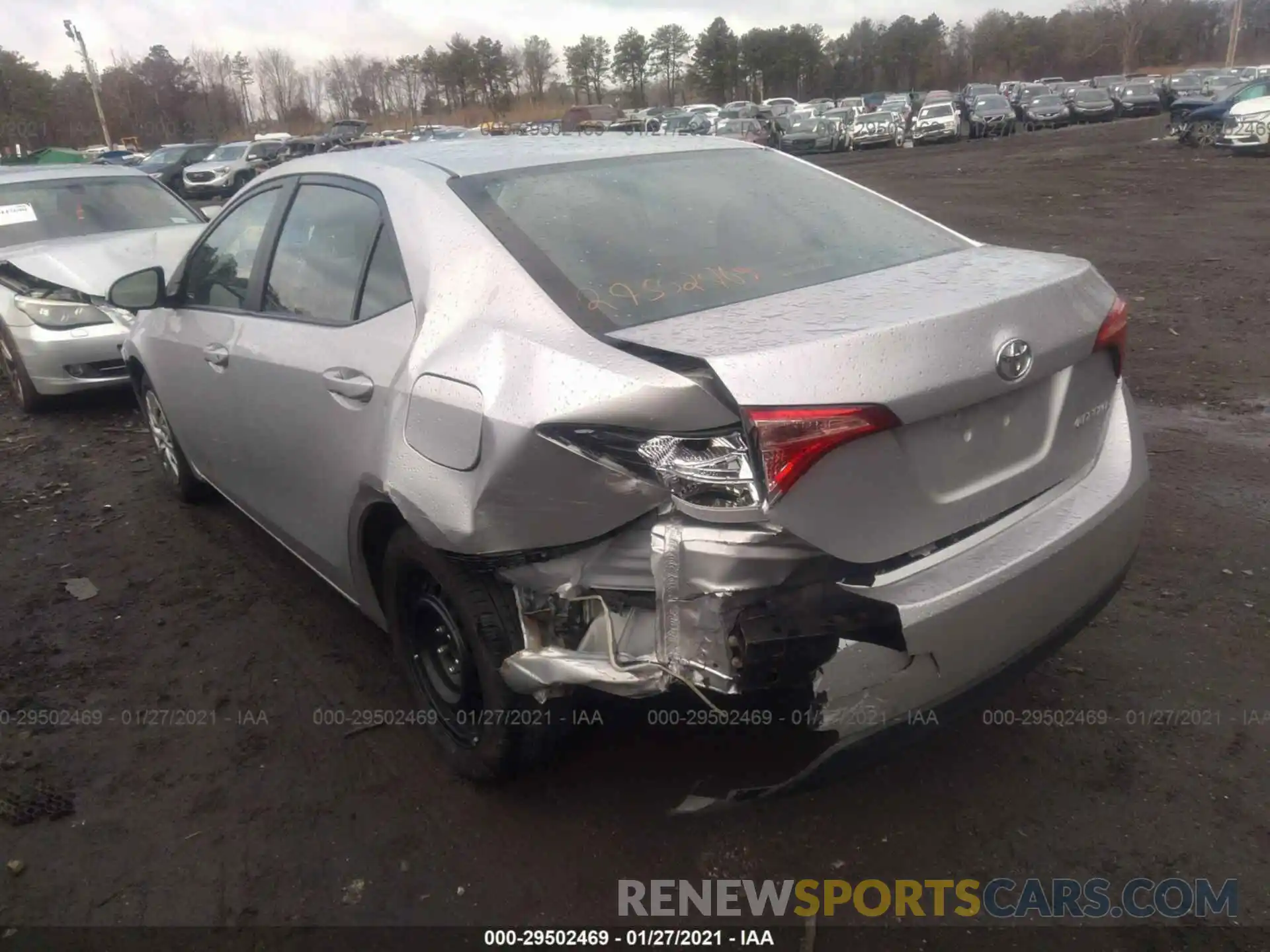 6 Photograph of a damaged car 2T1BURHE7KC224697 TOYOTA COROLLA 2019