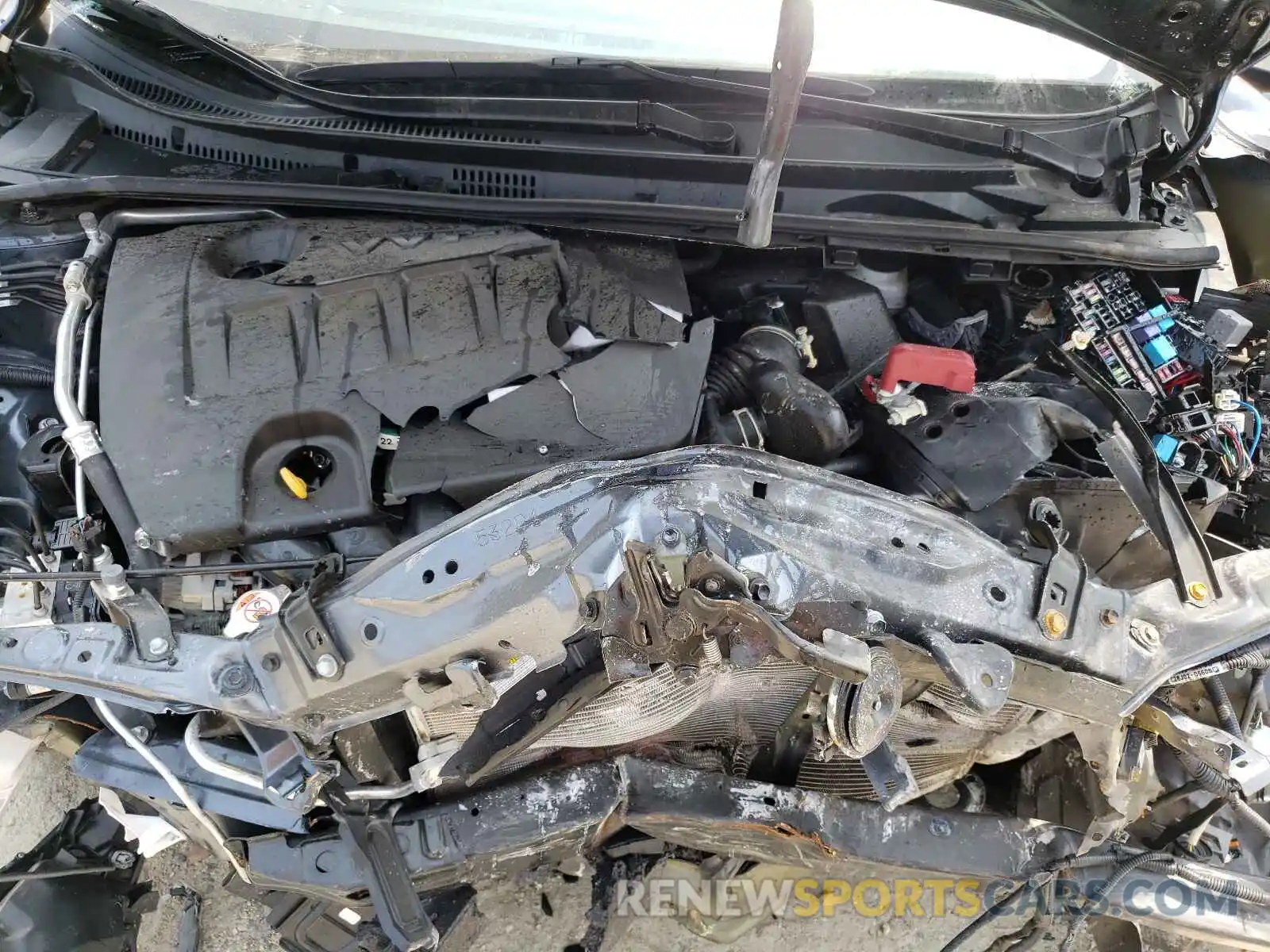 7 Photograph of a damaged car 2T1BURHE7KC224974 TOYOTA COROLLA 2019