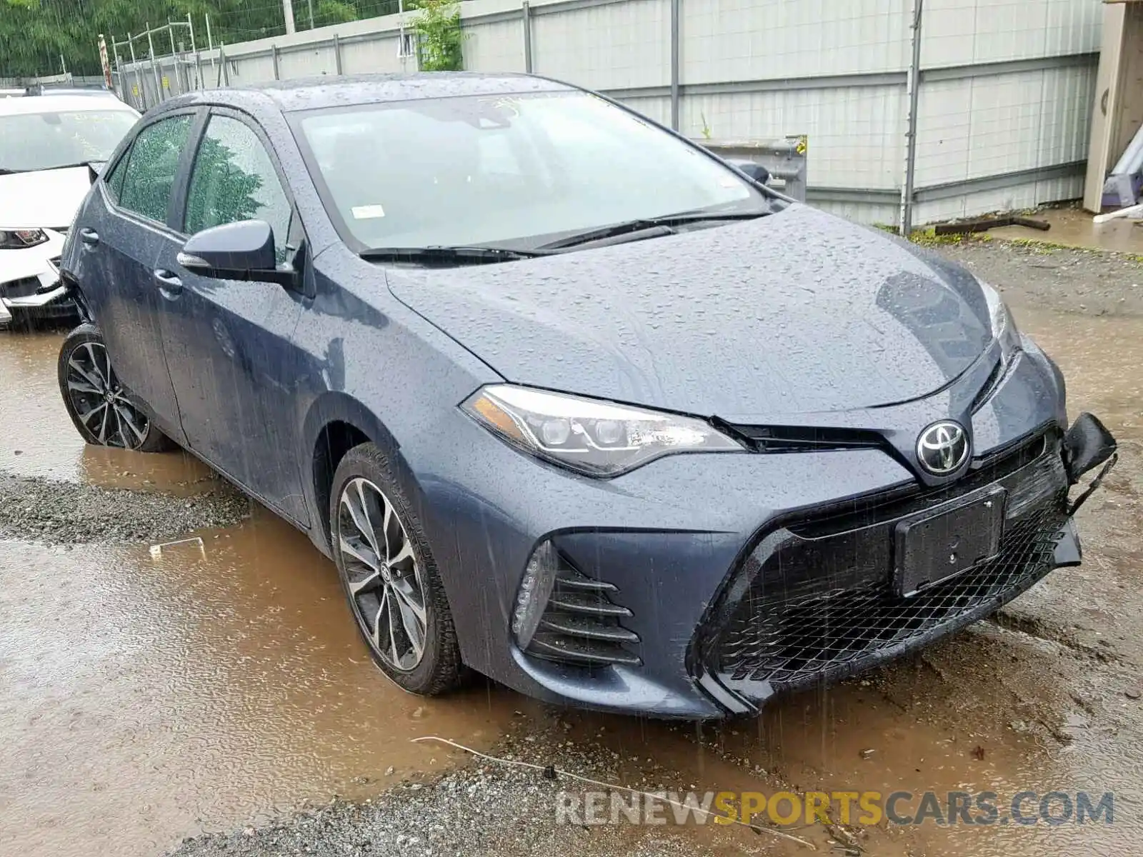 1 Photograph of a damaged car 2T1BURHE7KC226255 TOYOTA COROLLA 2019