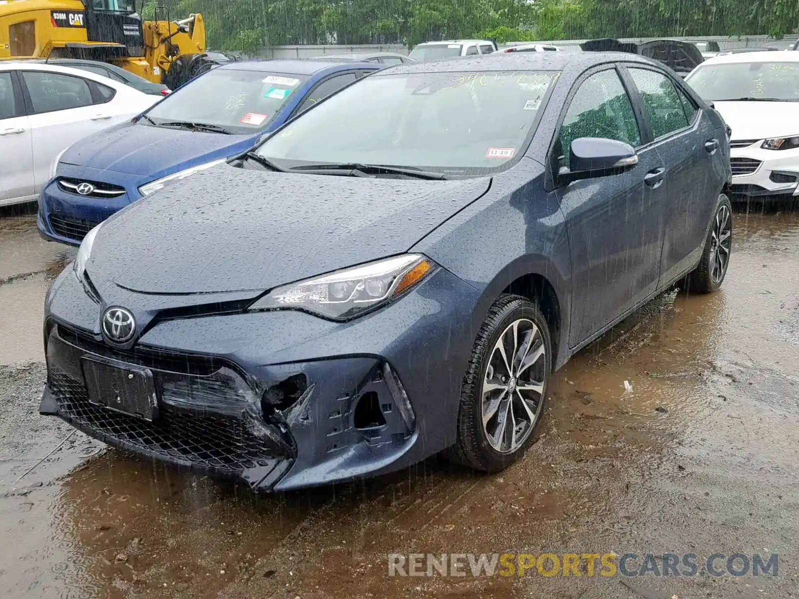 2 Photograph of a damaged car 2T1BURHE7KC226255 TOYOTA COROLLA 2019