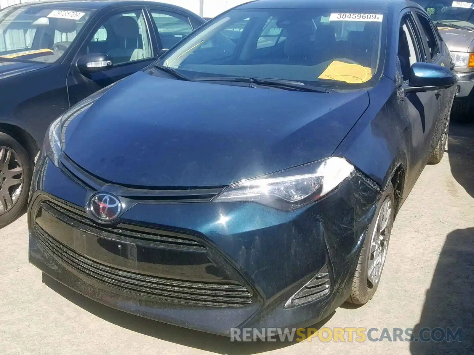 2 Photograph of a damaged car 2T1BURHE7KC226630 TOYOTA COROLLA 2019