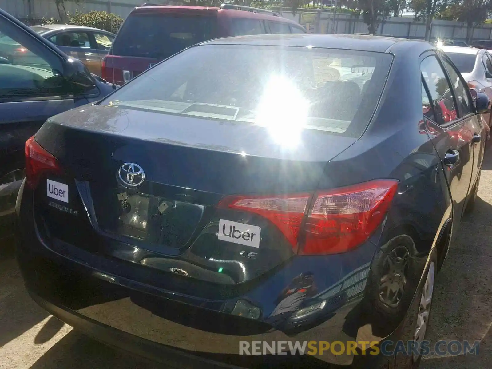 4 Photograph of a damaged car 2T1BURHE7KC226630 TOYOTA COROLLA 2019