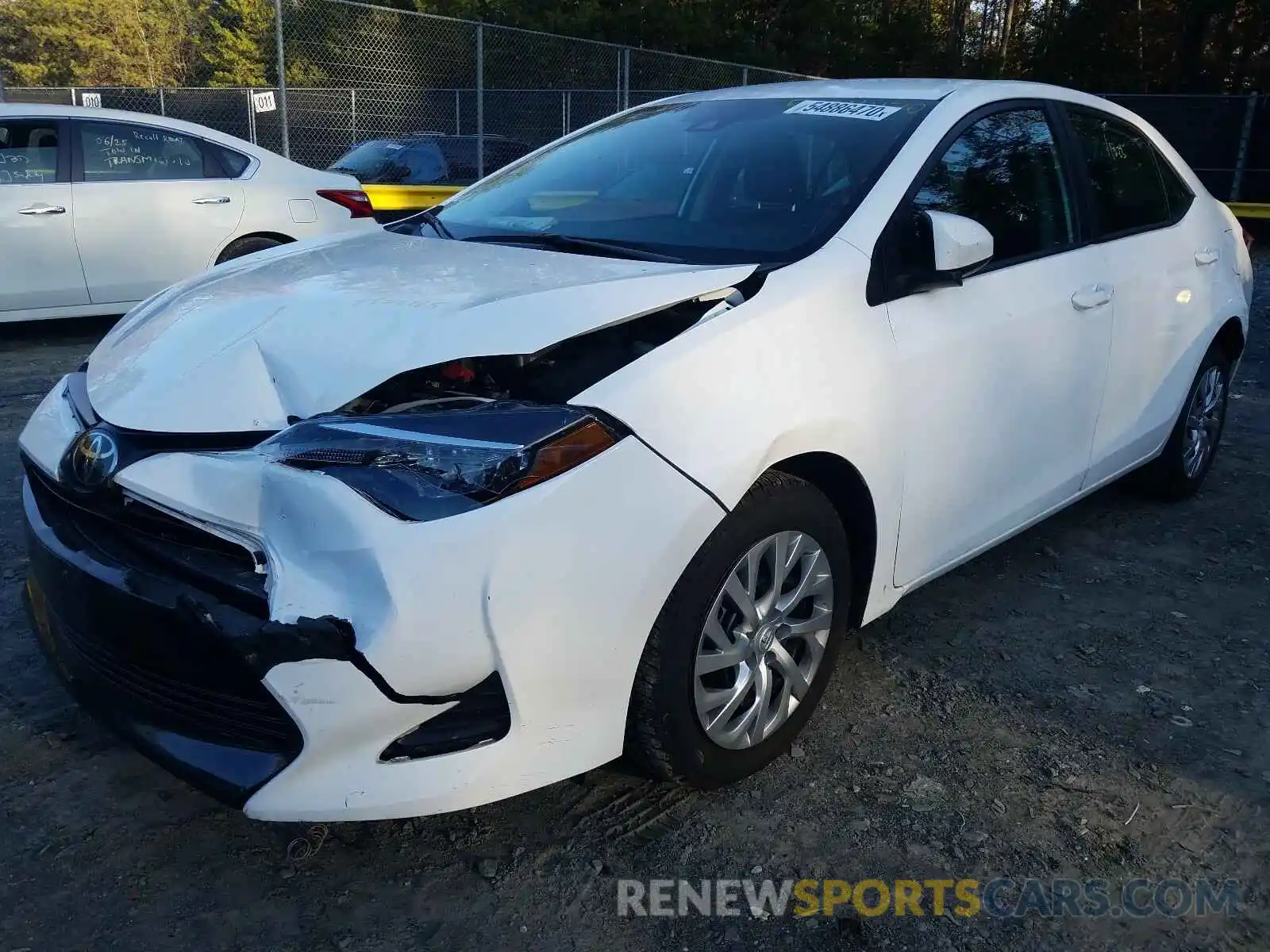 2 Photograph of a damaged car 2T1BURHE7KC226904 TOYOTA COROLLA 2019