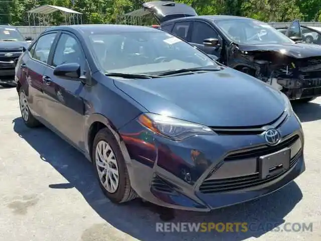 1 Photograph of a damaged car 2T1BURHE7KC227048 TOYOTA COROLLA 2019