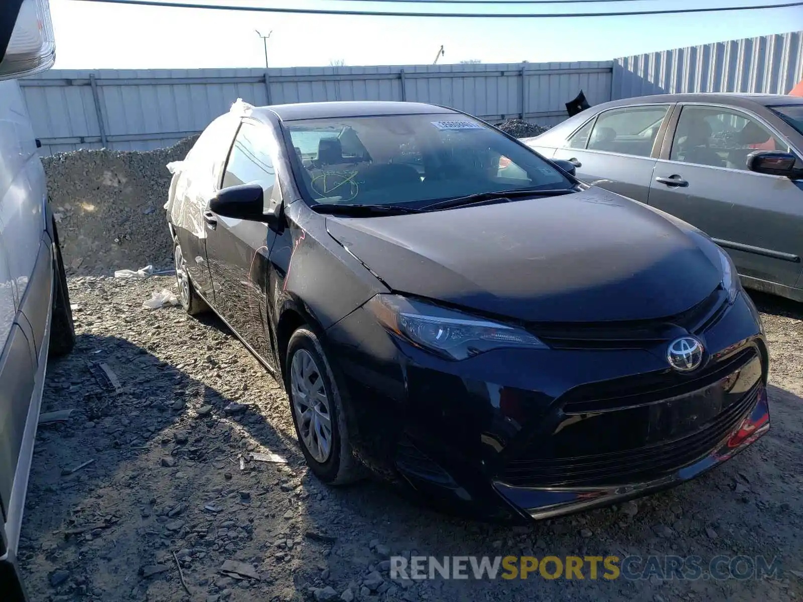 4 Photograph of a damaged car 2T1BURHE7KC227745 TOYOTA COROLLA 2019