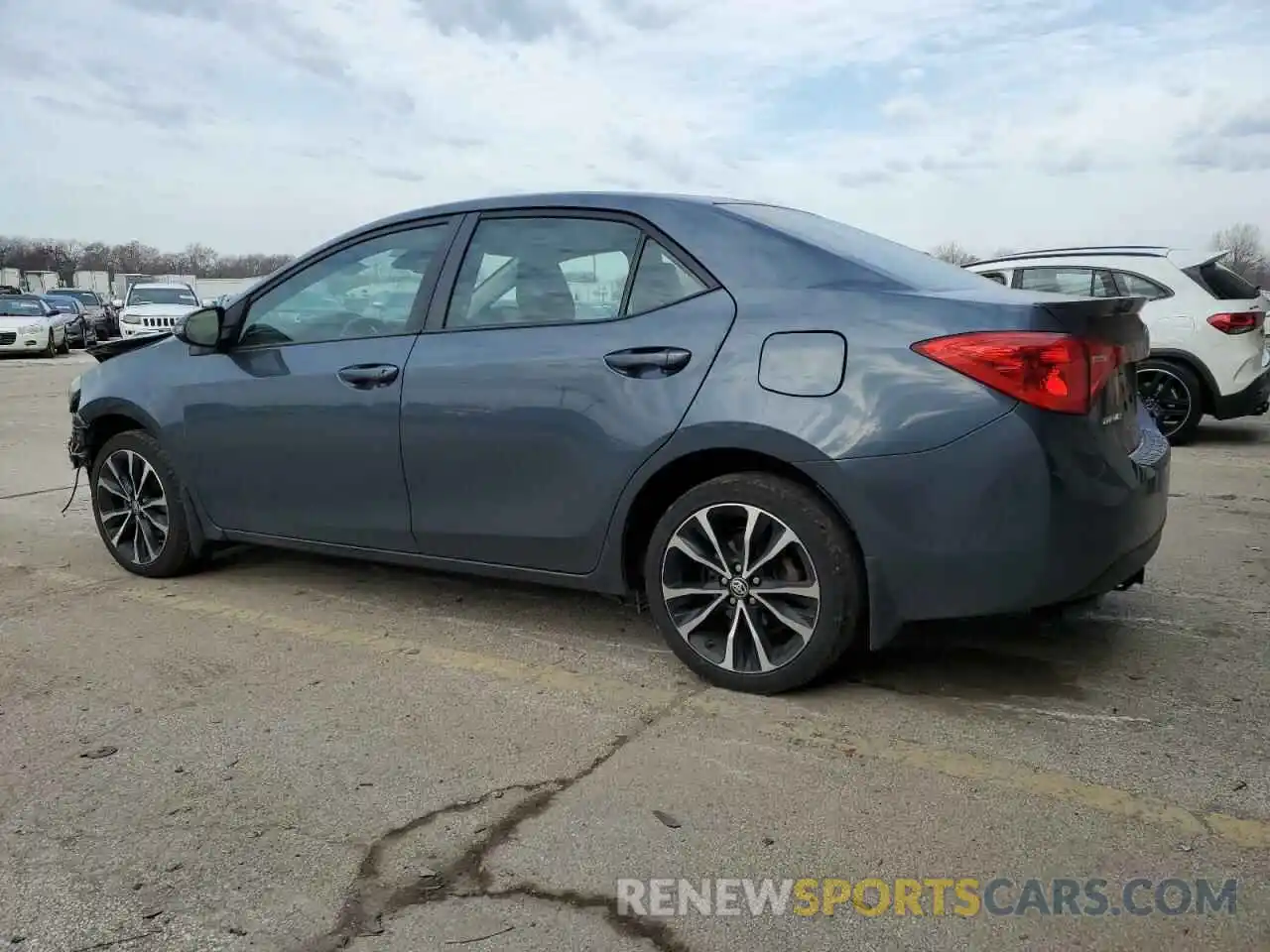 2 Photograph of a damaged car 2T1BURHE7KC227955 TOYOTA COROLLA 2019